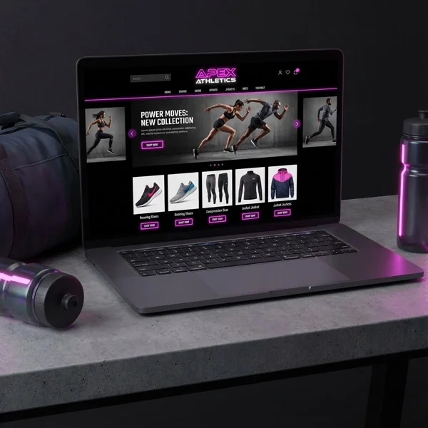 Lynx Sportswear E-Commerce Design