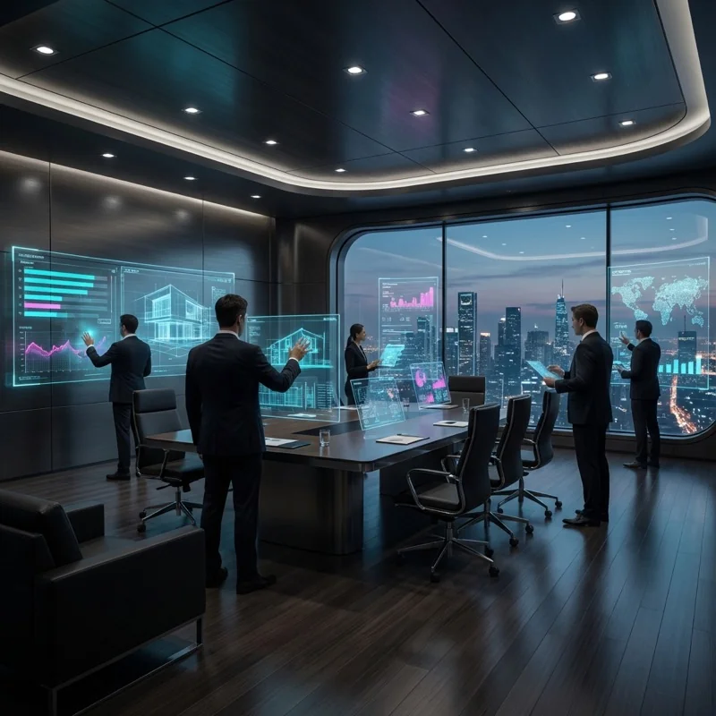 Futuristic Corporate Future 2025